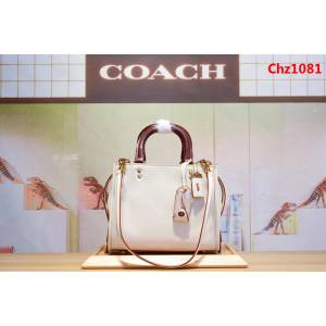 COACH蔻馳 54536 超級實用性 顆粒紋頭層牛皮  Chz1081