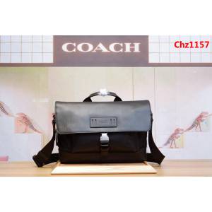 COACH蔻馳 原單頭層 coach29024 迷彩拼色 郵差翻蓋單肩斜挎包包  Chz1157
