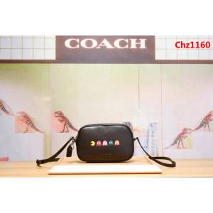 COACH蔻馳 新款 吃豆人雙拉相機包 55743 迷你斜挎包  Chz1160