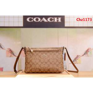 COACH蔻馳 海外代購 配頭層牛皮 58316 新款拼色子母挎包 小斜挎包  Chz1173