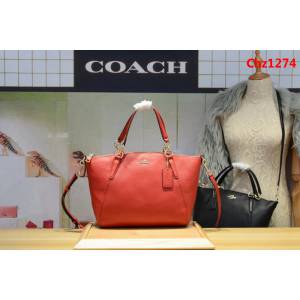 COACH蔻馳 海外代購 頭層牛皮餃子包 36675 手提斜挎包  Chz1274