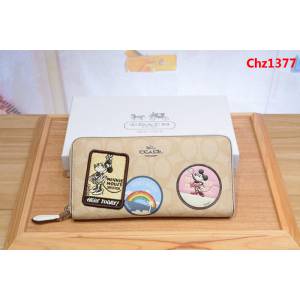 COACH蔻馳 2018專櫃新品 31350 迪士尼合作款 米奇女士長款錢包  Chz1377