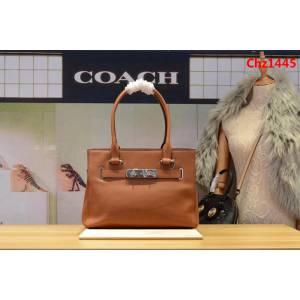 COACH蔻馳 原單正品 36514 荔枝紋牛皮 手提女包  Chz1445