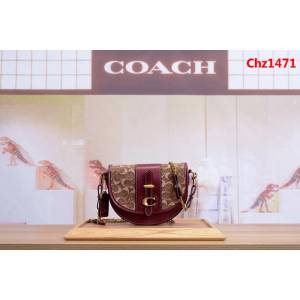 COACH蔻馳 48204 馬鞍包 大熱爆款 Saddle Up系列 馬鞍包 百搭款小斜挎包  Chz1471