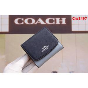 COACH蔻馳 短款三折 大容量 女款錢包 53758  Chz1497