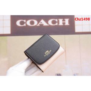 COACH蔻馳 短款三折 大容量 女款錢包 53758  Chz1498