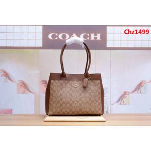 COACH蔻馳 專櫃最新爆款 31475 女士海報款 大號戴妃包 時尚手提包  Chz1499