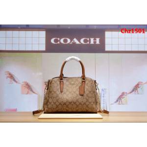 COACH蔻馳 C家新款 專櫃品質 大號戴妃單肩斜挎女包 57497  Chz1501
