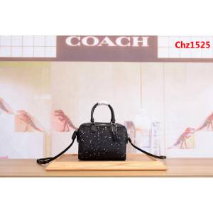 COACH蔻馳 c37747 Coach聖誕限量迷你星辰波士頓包 手提斜挎包  Chz1525
