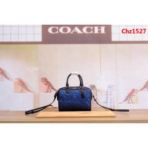 COACH蔻馳 c37747 Coach聖誕限量迷你星辰波士頓包 手提斜挎包  Chz1527