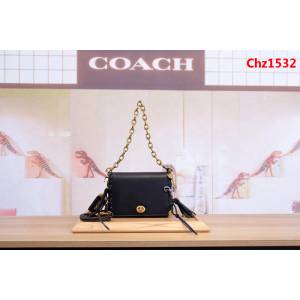 COACH蔻馳 37064 1941系列 Dinky 19手提斜跨風琴包 專櫃款  Chz1532