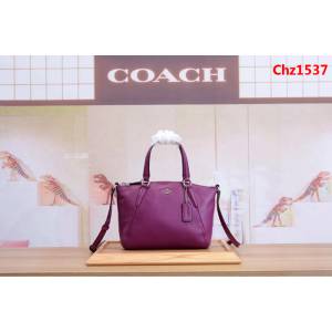 COACH蔻馳 mini款 59853 全頭層牛皮 餃子包 手提斜挎包  Chz1537