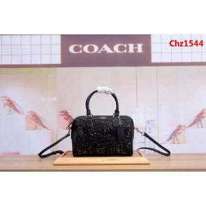 COACH蔻馳 57495 拼色波士頓枕頭包 手提斜挎包  Chz1544