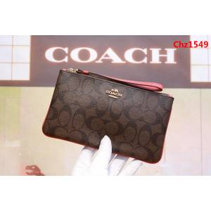 COACH蔻馳 新款 pvc材質手拿包 容量超大 F65748  Chz1549