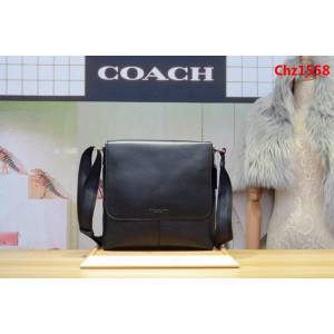 COACH蔻馳 海外代購 頭層牛皮 專櫃品質 70555 單肩斜挎男包  Chz1558