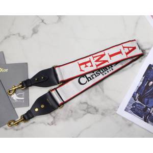 Dior肩帶 迪奧羅馬肩帶七夕限定款肩帶 復古金色配飾  Dyd1049