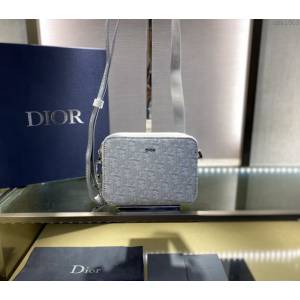 Dior男女同款包 迪奧ESSENTIALS立體刺繡相機包 Dior肩背斜挎包  dfk1503