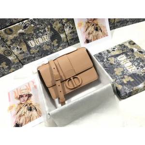 Dior女包 迪奧蒙田30 Montaigne磨砂掌紋包包 Dior肩背斜挎包  dfk1624