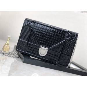 Dior女包 迪奧Diorama Woc盾牌鏈條包 Dior肩背斜挎包  dfk1634