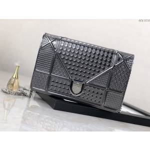 Dior女包 迪奧Diorama Woc盾牌鏈條包 Dior肩背斜挎包  dfk1636