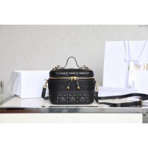 Dior女包 迪奧TRAVEL藤格紋化妝包洗漱包 Dior手提肩背斜挎包  dfk1718
