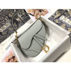 Dior女包 迪奧大號掌紋馬鞍包 Dior手提肩背包  dfk1798