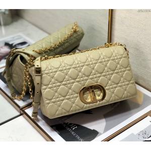 Dior女包 迪奧Caro鏈條包 Dior肩背斜挎包  dfk1804