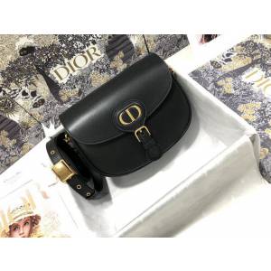 Dior女包 迪奧Bobby中號平紋牛皮手袋 Dior肩背斜挎包  dfk1827
