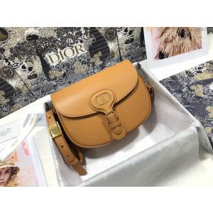 Dior女包 迪奧Bobby中號平紋牛皮手袋 Dior肩背斜挎包  dfk1829
