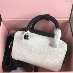 DELVAUX女包 Delvau單肩斜挎包 半手工Cool box 小號 德爾沃女手提包 手拎包 白黑  fcs1191