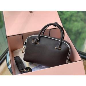 DELVAUX女包 Cool Box新色 巧克力色 德爾沃女手提包 Cl0028小方包巧克力 Delvaux手拎包 女單肩斜挎包  fcs1238