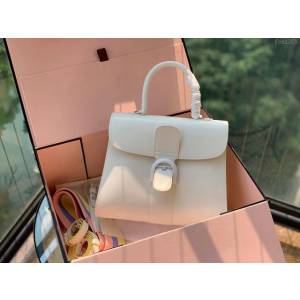 DELVAUX女包 Brillant手袋 原版Box皮 德爾沃女手提包 Dv0028風琴黑色 Delvaux女單肩包  fcs1251