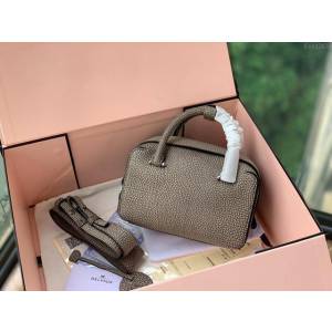DELVAUX女包 2019春夏款 全新Cool Box優質牛皮 德爾沃女手提包 Cl0020 小方包 雪花黑 Delvaux單肩包  fcs1265