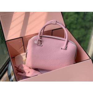 DELVAUX女包 2019春夏款 全新Cool Box優質牛皮 德爾沃女手提包 Cl0028 小方包粉色 Delvaux單肩包  fcs1278