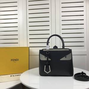 FENDI芬迪 PETITE 2JOURS精美小牛皮托特包 雙提手包  fd1381