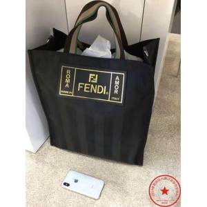 FENDI芬迪 進口FENDI專用布料 專門訂制手腕織帶 三色漸變 時尚休閒 手提購物包  fd1512