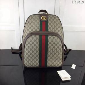 GUCCI古馳 新款 專櫃品質 頂級原單 實物實拍 547967啡色 百搭款雙肩包HY1319