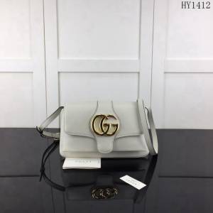 GUCCI古馳 新款 專櫃品質 原單 550129 白色 單肩斜挎包HY1412