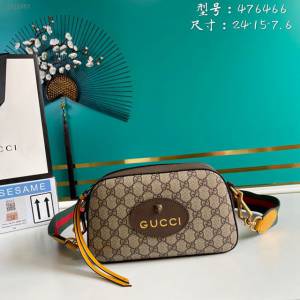 Gucci古馳包包 G家新款男包 476466 古奇相機包 Gucci單肩斜挎包 gdj1453