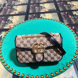 Gucci包 古馳女包 446744 Gucci新款小挎包 Gucci鏈條女包  gudj1305