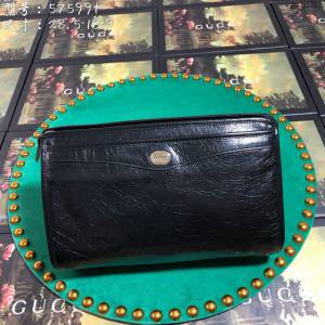 Gucci包 古馳手包 575991克皮 進口牛皮 Gucci男手包 Gucci手拿包包  gudj1313