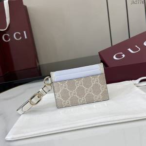 Gucci專櫃古馳最新款卡包卡夾零錢包 jh2776型號：819121