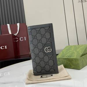 Gucci專櫃古馳最新款Ophidia系列GG長款錢包男士錢夾 jh2829型號：791746