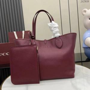 Gucci專櫃古馳最新款Totissima系列托特包雙面手提購物包 jh2959型號：839112