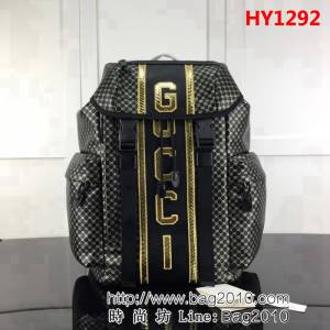GUCCI古馳原單 新款專櫃品質高仿原單貨實物實拍 536413克皮雙肩背包 HY1292