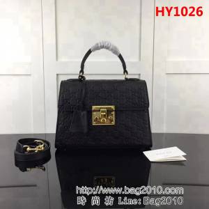 GUCCI古馳原單 新款專櫃品質原單皮質453188 克色全皮壓花手提單肩斜挎包 HY1026