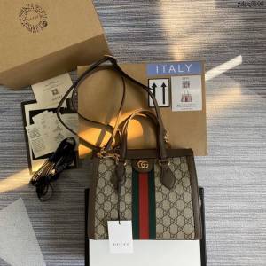 Gucci新款原廠皮女包 古馳Ophidia系列女士肩背包 Gucci小號手提包 547551  ydg3108
