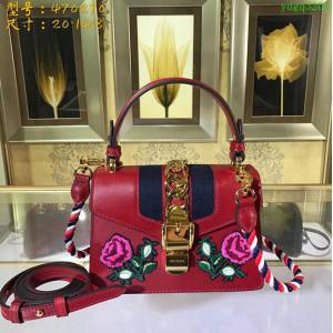 GUCCI古馳女包 新款 專櫃品質 470270 進口牛皮 原廠五金 Gucci手提包 古馳斜挎包  ydgq3204