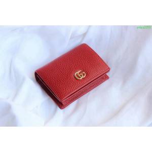 GUCCI古馳 錢包 實物拍攝 原廠材料 女款翻蓋短錢包 456126   ydgq3258