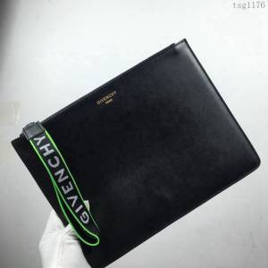 GlVENCHY紀梵希 antigona信封手包 原廠進口牛皮 拉鏈 手抓包  tsg1176